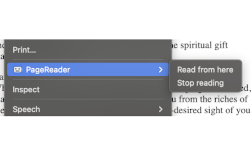 PageReader :: Read web pages aloud with high quality neural text-to-speech, synthesized locally in your browser