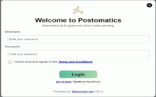 Postomatics Extension :: This extension will help you to schedule posts on facebook