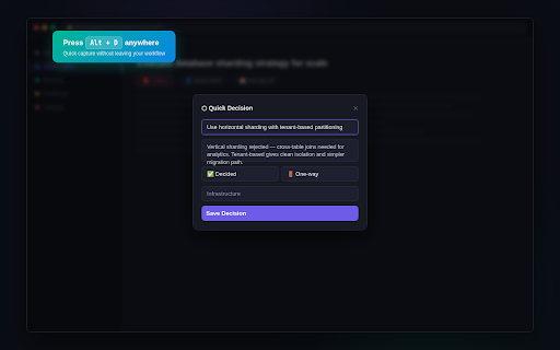 Decision Deck :: Decision journal, RICE prioritization calculator & decision log for Product Managers and Technical Program Managers. 100% private.