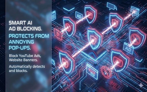 Global Adblocker AI :: Self-learning AI to detect trackers, block YouTube SSAI ads, and remove native ads.