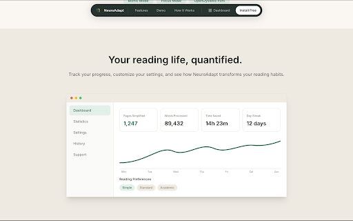 NeuroAdapt :: AI-powered web accessibility for Dyslexia, ADHD, and more.