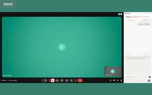 Sesium :: Transcribe tus sesiones de terapia online y genera notas clínicas con IA. El copiloto de los psicólogos, en tu navegador.