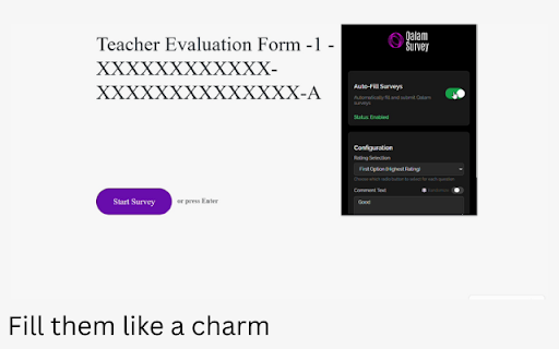 NUST Qalam Feedback Genie :: Automatically fill and submit NUST Qalam course feedback surveys with toggle control