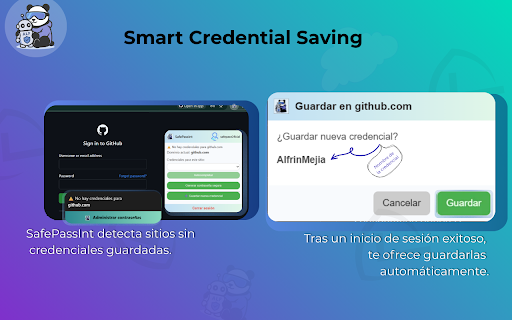 SafePassInt – Autocompletador Seguro con IA :: Autocompleta, guarda y organiza tus credenciales con SafePassInt Personal, Business e IA integrada.