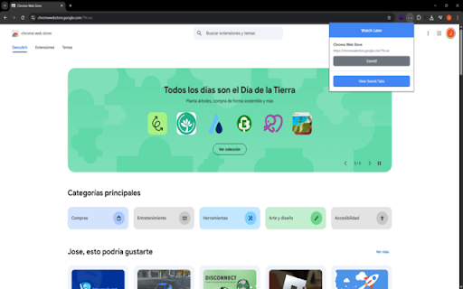 Watch later :: Stop opening pages and let it for weeks on your browser. Just save it!
