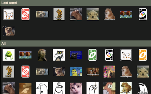 Easy Stickers :: Extension to save and access your favorite stickers, ready to share quickly.