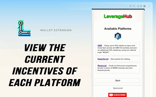 LeverageHub - Crypto DEX Incentive Tracker :: Stay up to date on current DEX trading incentives and new platforms as they become available.