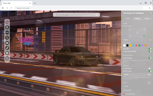 Sunrise Drive Live Wallpaper :: Sunrise Drive Live Wallpaper - Live HD video wallpaper for your Chrome new tab.