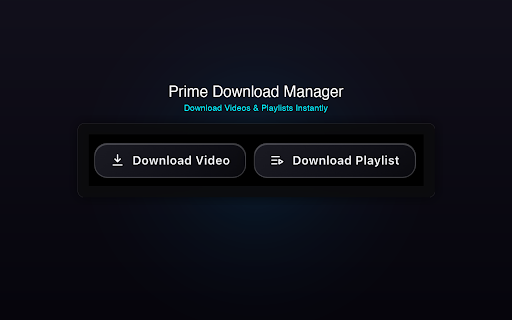 Prime Download Manager Integration :: Intercepts browser downloads and sends them to the Prime Download Manager desktop app.