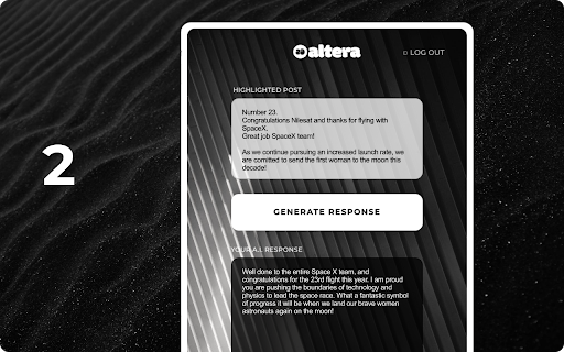 Altera AI :: The A.I. That Helps Salespeople Stand Out on LinkedIn