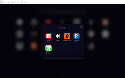 Urlist :: Open URLs with shortcut aliases. New tab becomes a draggable icon launchpad.
用别名一键打开常用网址,新标签页变身可拖拽的图标启动台。