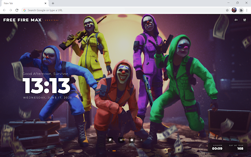Free Fire Max HD Wallpaper New Tab :: Customize new tab with free fire wallpaper extension and display free fire photos in your background.