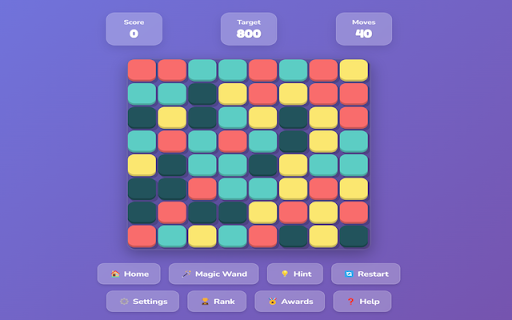 Magic Match 3: Candy Adventure :: Play addictive Match 3 puzzles! Swap candies, use Magic Wands, and conquer Daily Challenges in this free adventure.