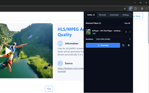 ExtSave - Just a video downloader (Beta) :: Auto-detect and download videos, HLS/DASH streams, and live recordings.
