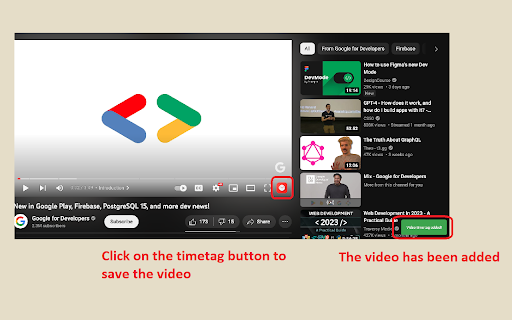 Youtube TimeTag :: Mark your favorite YouTube timestamps. Get back to them anytime, anywhere.