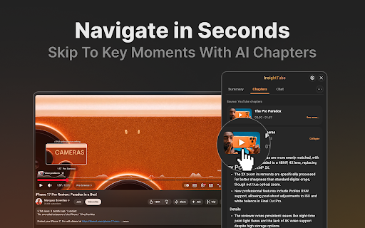 InsightTube: AI YouTube Insight & Transcript :: Instant insights from YouTube videos
