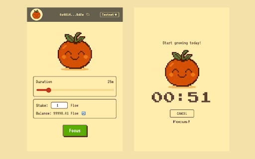 Pomodoki :: Pomodoki is a onchain productivity app that helps people and teams focus.