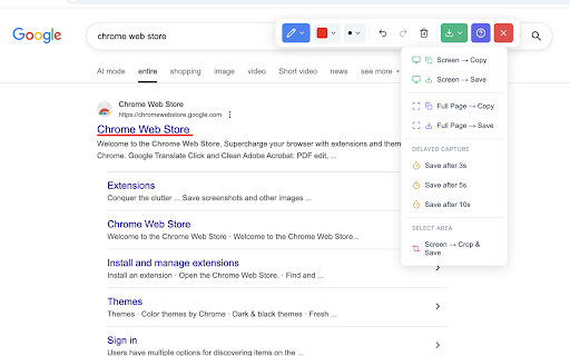 MarkScreen - Annotate Webpages & Screenshot :: Annotate webpages with pen, arrows, text & blur. Capture clear screenshots for bug reports, feedback, and docs. No account needed.