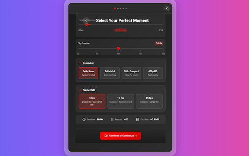 YTgify :: Turn your favorite YouTube moments into shareable GIFs.