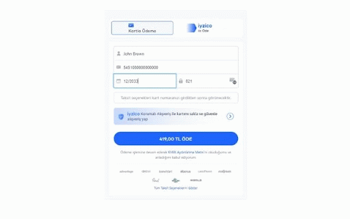Iyzico Test Card Parser :: Iyzico ödeme sistemini entegre ederken kullanabileceğiniz test kartlarını hızlı ve kolay bir şekilde bulmanıza yardımcı olur.