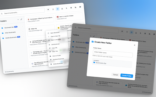Bookmark Enhancer :: Enhanced bookmark manager with advanced search, smart organization, productivity analytics, and comprehensive tools.