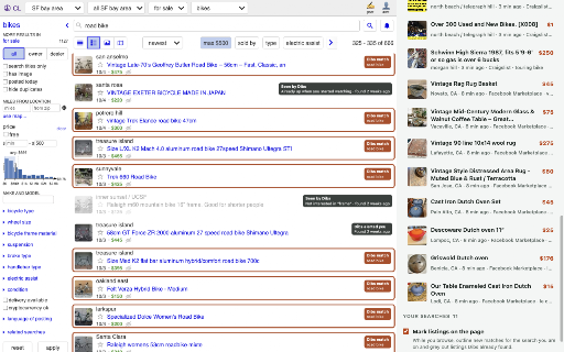 Dibs — Marketplace Alerts :: New listing alerts for Marketplace, Craigslist and OfferUp: push, Telegram, Discord, email or webhook. Runs in your own browser.