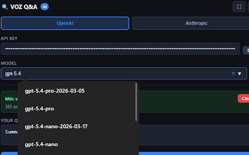 VOZ Thread QA :: Crawl and ask questions about VOZ forum threads using AI