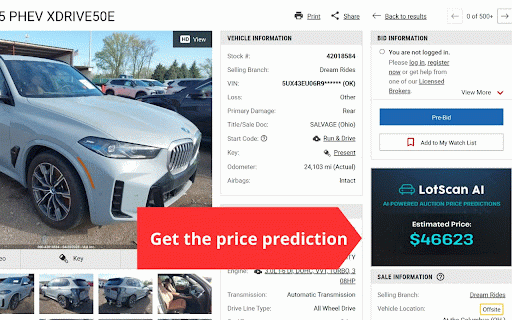 LotScan AI :: AI-Powered Auction Price Predictions