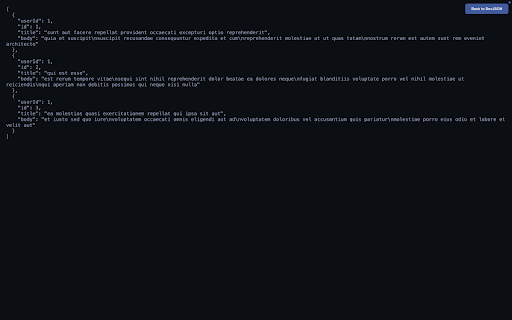 DevJSON — Premium Data Explorer :: Premium explorer for JSON, XML, and YAML. Features structural diffing, instant search, and developer-centric copy actions.