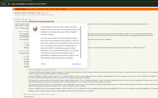 rhino :: Select any word or phrase on a webpage to understand its contextual meaning