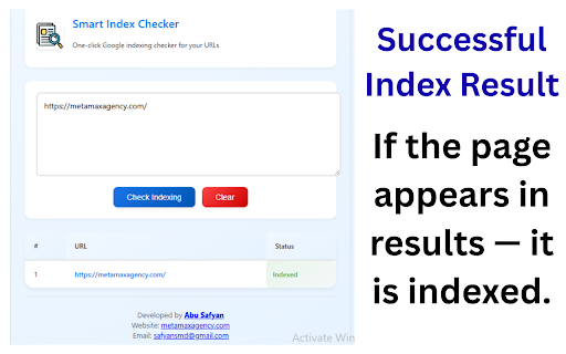 Smart Index Checker - Bulk & Unlimited Checking :: Bulk check unlimited URLs for Google indexing status. Fast, accurate, and free tool for SEO professionals.