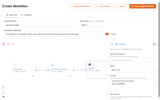 Houdin :: Browser automation that feels like magic. Inject code, run scripts, and automate tasks with a user-friendly interface.