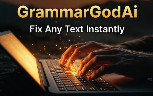 GrammarGodAi - Free Grammar & Spelling Fixer :: Fix grammar, spelling, and punctuation with AI. Paste any text and get a perfectly corrected version in seconds.