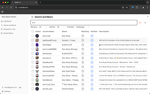 Mass Block Twitter :: Mass Block Twitter - Efficiently block multiple spam accounts on Twitter/X with just a few clicks.