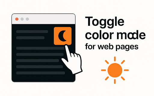 Page Color Mode Switcher :: Switch between dark mode, light mode, inverted colors, and grayscale for all pages