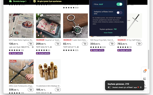 TEMU Hide Local Products :: Hides local products found on any page on TEMU