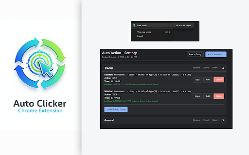 Auto Clicker Free Chrome Extension :: Free auto clicker and form filler extension to automate web tasks.
