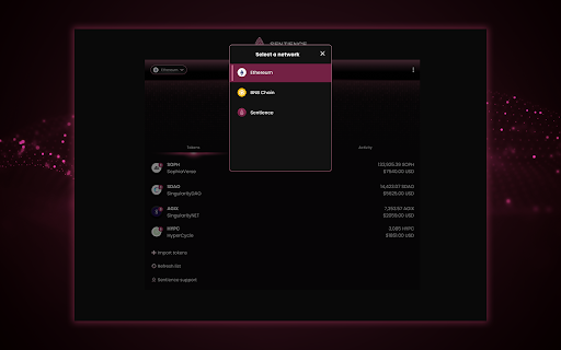 Sentience :: Step into the Singularity: an AI-first digital universe, powered by blockchain's boundless potential.