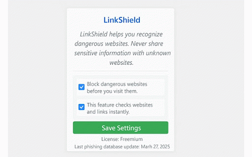 LinkShield :: LinkShield helps you identify unsafe websites and links to keep you safer online.