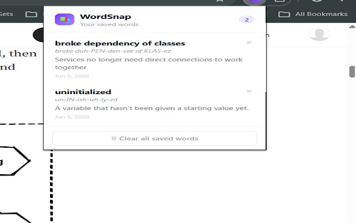 WordSnap :: Understand any word in context instantly