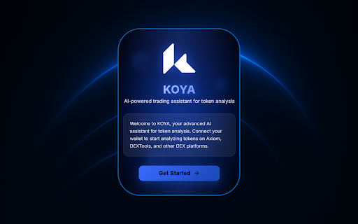 KOYA :: AI-powered trading assistant for token analysis on Solana