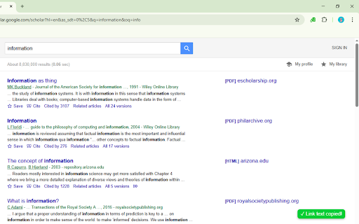 Copy Link Text :: Quickly copy the visible text of any link via right-click. Simple, fast, and works on any website.