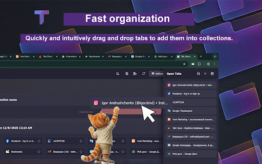 Tab Master :: Save and organize your browser tabs into collections