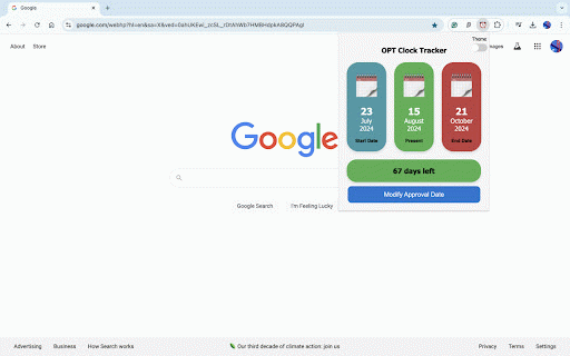 OPT Clock Tracker :: Track and manage your 90 days of OPT unemployment for compliance.