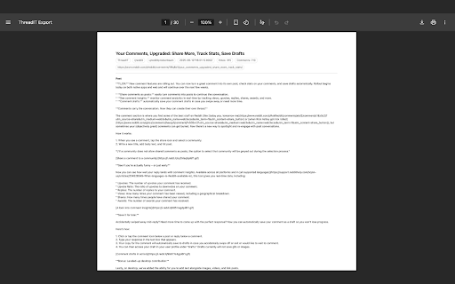 ThreadIT: Reddit to PDF Exporter :: Reddit to PDF - Export Reddit discussion threads as a clean PDF.