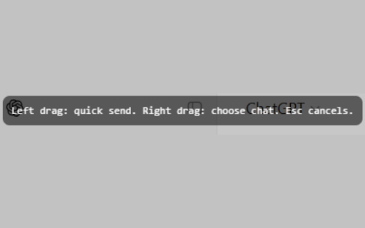 Snip to AI :: Capture a selected area, copy it, and send it to your selected destination.