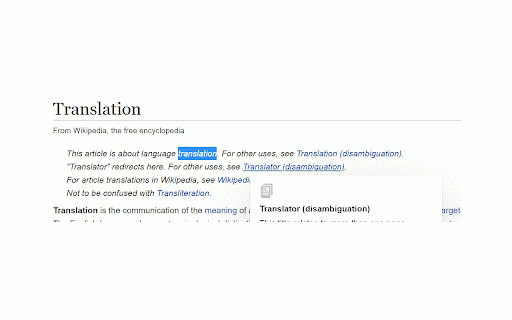 Translate Selection :: Translate Selected text using Google or Yandex.
