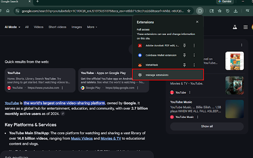 No AI Overviews - Privacy First :: Automatically removes AI Overviews from Google search results. Zero data collection, completely private.