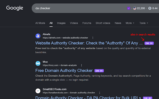 DA DR Checker: Fast, Free Forever :: Free domain authority checker alternative to Moz DA Checker. Instant website DR check using Ahrefs API.