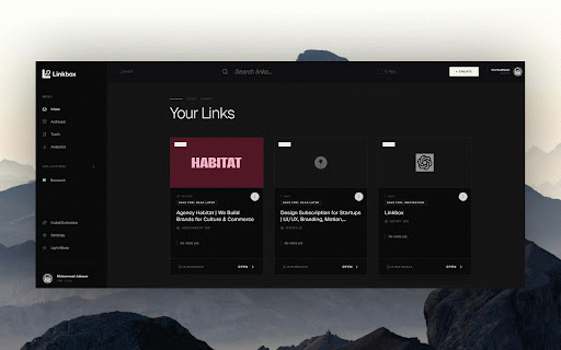 LinkBox Extension :: Save links to your LinkBox archive instantly.